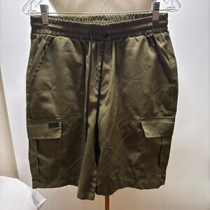 SHEIN Pull On Olive Green Men's Cargo Shorts Size M
